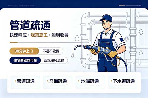 兰溪管道疏通
