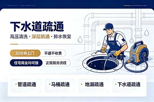 兰溪下水道疏通