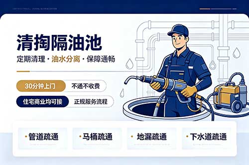 兰溪清掏隔油池
